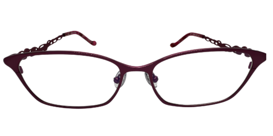 Zio Leaf 7 C.88 Shiny pink/satin brown